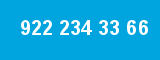 922 234 33 66